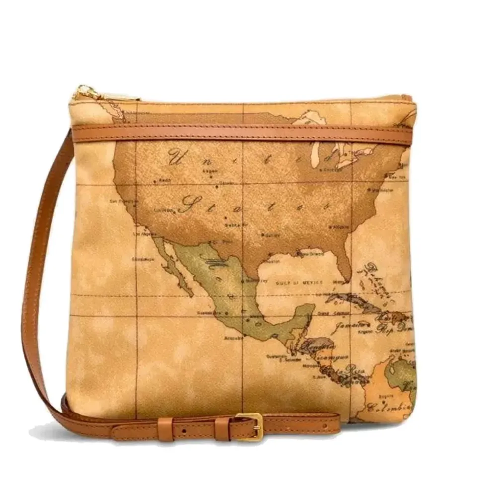 Bandoliera Grande 1A Classe Alviero Martini linea Geo Classic N140