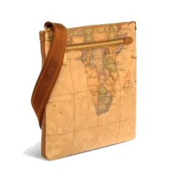 Bandoliera Grande a Tracolla 1A Classe Alviero Martini stampa Geo Classic D084