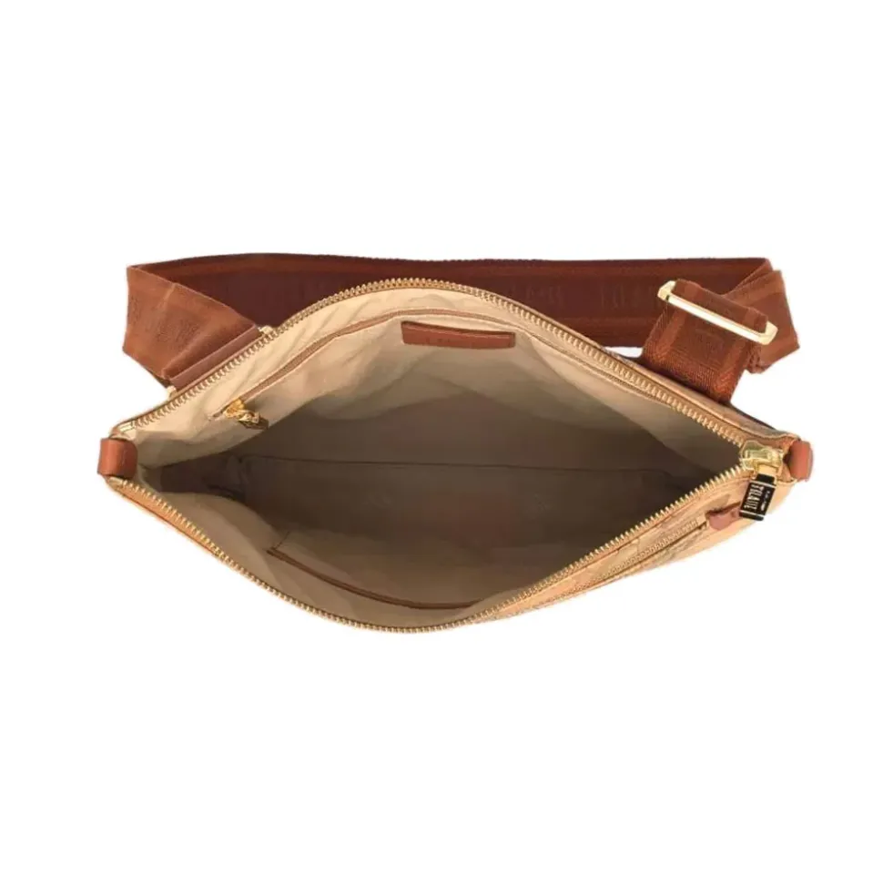 Bandoliera Grande a Tracolla 1A Classe Alviero Martini stampa Geo Classic D084