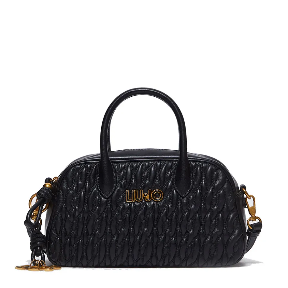 Bauletto a Mano LIU JO Better con Lavorazione Trapuntata a Treccia Nera