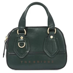 Bauletto Donna Mini THE BRIDGE linea Daphne in Pelle Verde