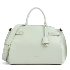 Borsa a Mano COCCINELLE Linea Klichè in Pelle Celadon Green