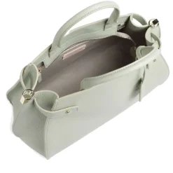 Borsa a Mano COCCINELLE Linea Klichè in Pelle Celadon Green