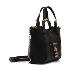 Borsa a Mano LOVE MOSCHINO linea Padlock colore Nero