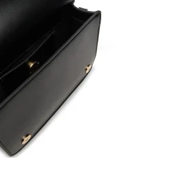 Borsa a Spalla con Tracolla LOVE MOSCHINO in Pelle Nera