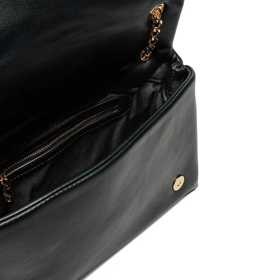 Borsa a Spalla e a Tracolla Trapuntata LOVE MOSCHINO linea Embossed Nera