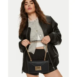 Borsa a Spalla e a Tracolla LOVE MOSCHINO linea Enjoy The Little Things Nera