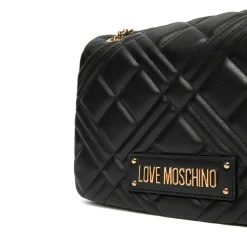 Borsa a Spalla e a Tracolla LOVE MOSCHINO linea Quilted Trapuntata Nera