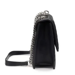 Borsa a Spalla e Tracolla CULT linea Bessie Nera con Borchie