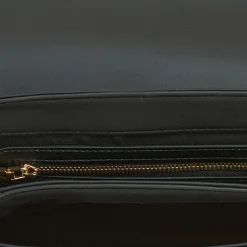 Borsa a Spalla LOVE MOSCHINO con Ricamo a Scacchi Nero