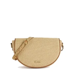 Borsa a Tracolla 1A Classe Alviero Martini linea Geo Bambù in Rafia colore Naturale LC95