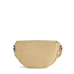 Borsa a Tracolla 1A Classe Alviero Martini linea Geo Bambù in Rafia colore Naturale LC95