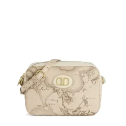 Borsa a Tracolla 1A Classe Alviero Martini linea Sand Safari Geo Rafia LC26