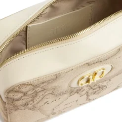 Borsa a Tracolla 1A Classe Alviero Martini linea Sand Safari Geo Rafia LC26