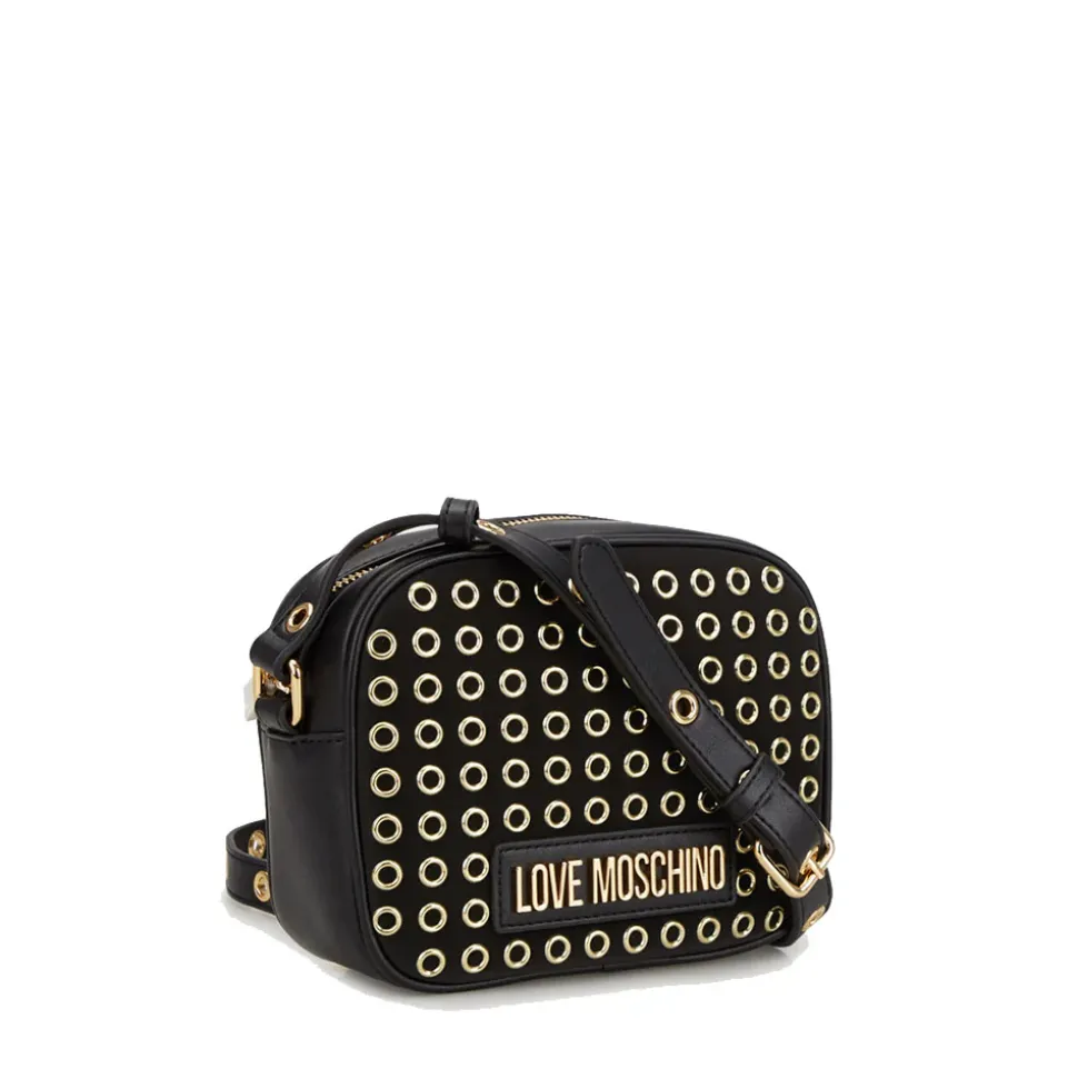 Borsa a Tracolla LOVE MOSCHINO linea Glam Up Nera