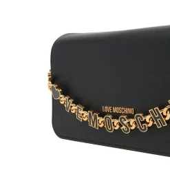 Borsa a Tracolla LOVE MOSCHINO linea Dangling in Pelle Nera