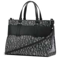 Borsa Donna a Mano ARMANI EXCHANGE colore Beige - Black Misura Grande