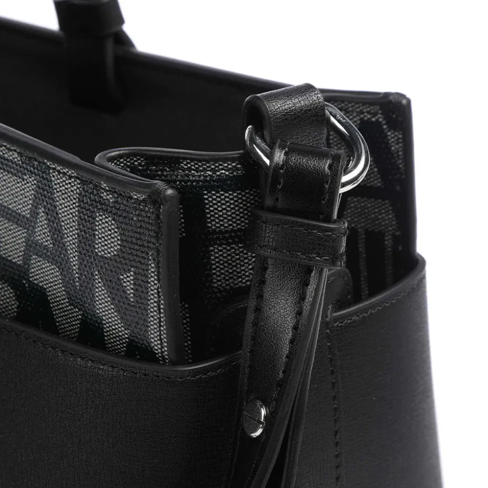 Borsa Donna a Mano ARMANI EXCHANGE colore Beige - Black Misura Grande