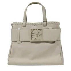 Borsa Donna a Mano ARMANI EXCHANGE colore Valley con Bordo Intrecciato Misura Piccola