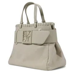 Borsa Donna a Mano ARMANI EXCHANGE colore Valley con Bordo Intrecciato Misura Piccola