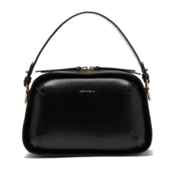 Borsa Donna a Mano COCCINELLE in Pelle linea Maleta Calf Cocker Small Colore Nero