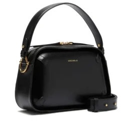 Borsa Donna a Mano COCCINELLE in Pelle linea Maleta Calf Cocker Small Colore Nero