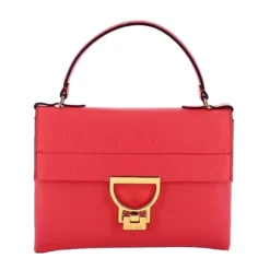 Borsa Donna a Mano COCCINELLE in Pelle Linea Arlettis Mini colore Cranberry