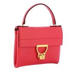 Borsa Donna a Mano COCCINELLE in Pelle Linea Arlettis Mini colore Cranberry