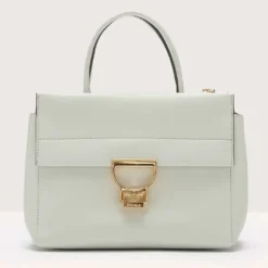 Borsa Donna a Mano COCCINELLE in Pelle linea Arlettis Medium Colore Celadon Green