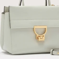 Borsa Donna a Mano COCCINELLE in Pelle linea Arlettis Medium Colore Celadon Green