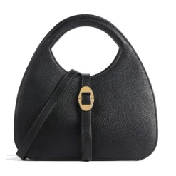 Borsa Donna a Mano COCCINELLE in Pelle nera della linea Cosima, Taglia Small