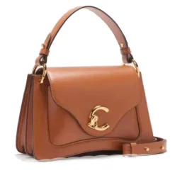 Borsa Donna a Mano COCCINELLE in Pelle linea C-Me Calf Cocker Small Colore Cuir