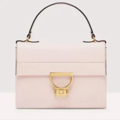 Borsa Donna a Mano COCCINELLE in Pelle Linea Arlettis Mini colore Creamy Pink