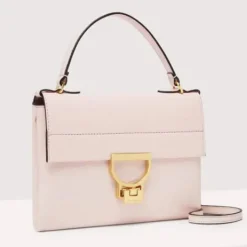 Borsa Donna a Mano COCCINELLE in Pelle Linea Arlettis Mini colore Creamy Pink