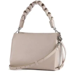 Borsa Donna a Mano COCCINELLE in Pelle Linea Boheme Shiny Goat colore Powder Pink