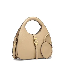 Borsa Donna a Mano COCCINELLE linea Cosima in Pelle color Toasted Small