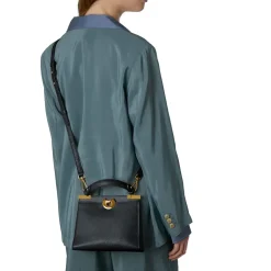 Borsa Donna a Mano COCCINELLE linea Binxie Small in Pelle Nera