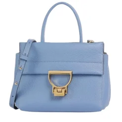 Borsa Donna a Mano COCCINELLE in Pelle linea Arlettis Colore Azul Misura Piccola