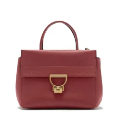 Borsa Donna a Mano COCCINELLE in Pelle linea Arlettis Medium Colore Brandy