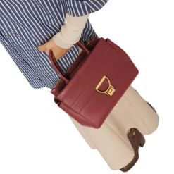 Borsa Donna a Mano COCCINELLE in Pelle linea Arlettis Medium Colore Brandy