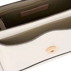 Borsa Donna a Mano COCCINELLE in Pelle linea C-Me Calf Cocker Small Colore Blanco