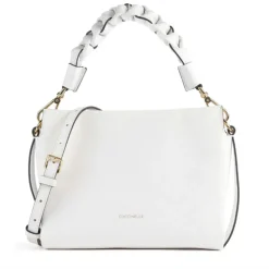 Borsa Donna a Mano COCCINELLE in Pelle Linea Boheme Small colore Brillant White - Celadon Green