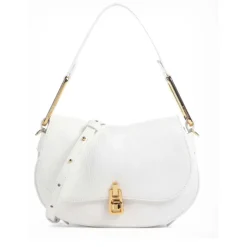 Borsa Donna a Mano COCCINELLE in Pelle Linea Magie Colore Brillant White Misura Small