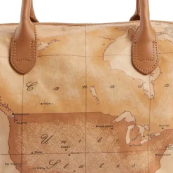 Borsa Donna a Mano con Tracolla 1A Classe Alviero Martini linea Geo Soft colore Geo Classic S013