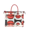 Borsa Donna a Mano con Tracolla GABS G3 PLUS Medium in Pelle stampa Baci