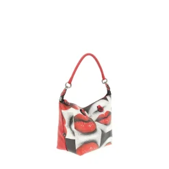 Borsa Donna a Mano con Tracolla GABS G3 PLUS Medium in Pelle stampa Baci