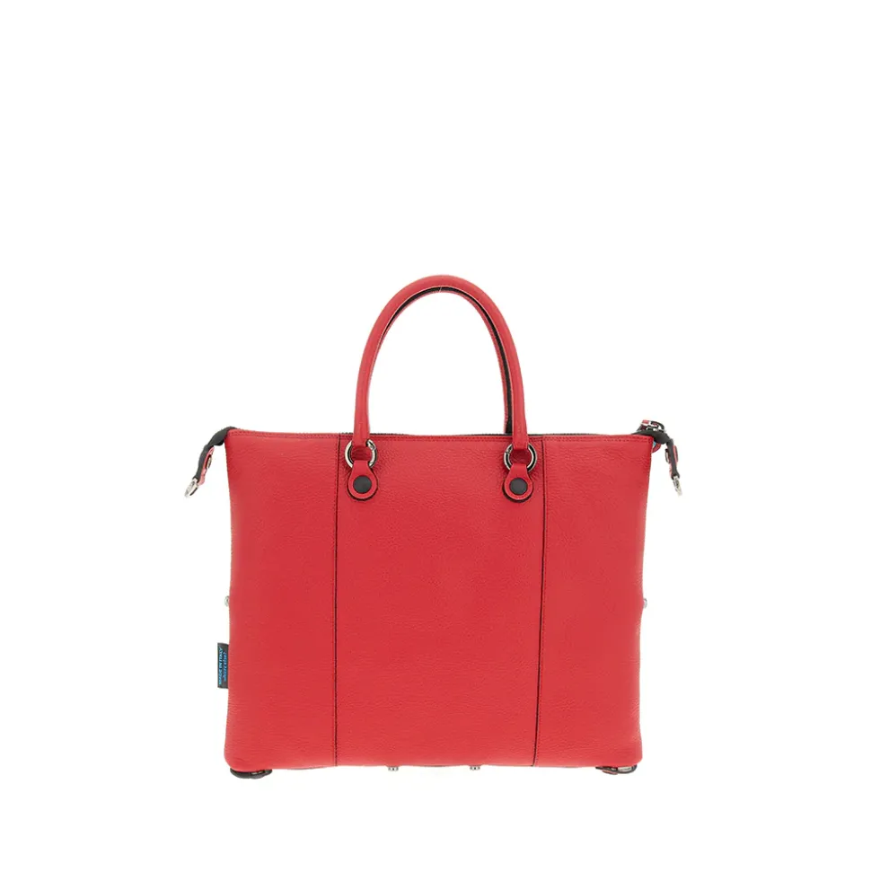 Borsa Donna a Mano con Tracolla GABS G3 PLUS Medium in Pelle stampa Baci