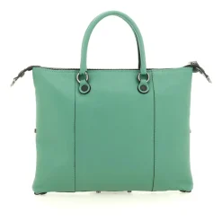 Borsa Donna a Mano con Tracolla GABS G3 PLUS Medium in Pelle Martellata Verde Filodendro