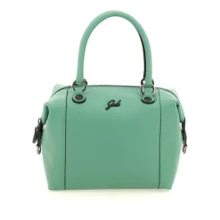 Borsa Donna a Mano con Tracolla GABS G3 PLUS Medium in Pelle Martellata Verde Filodendro