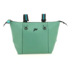 Borsa Donna a Mano con Tracolla GABS G3 PLUS Medium in Pelle Martellata Verde Filodendro